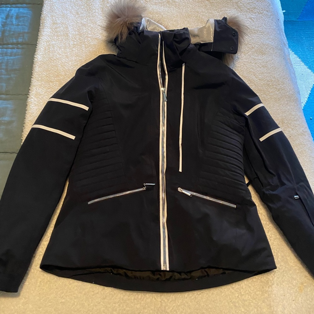 Sunice W Eliora Deluxe Waterproof Insulated Stretch Jacket W/ Removable Fur Ruff